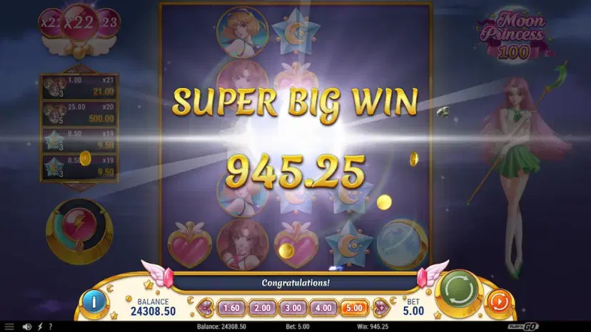 Moon Princess 100 gameplay