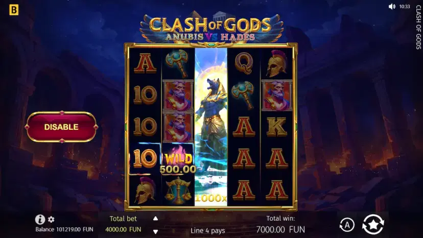 Clash of Gods: Anubis vs Hades Clash of Gods