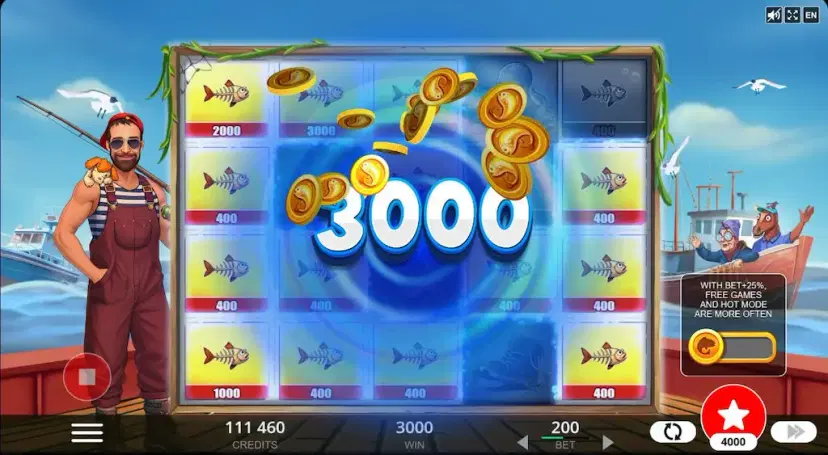 Danludan's Fortune Bass Fish Rain