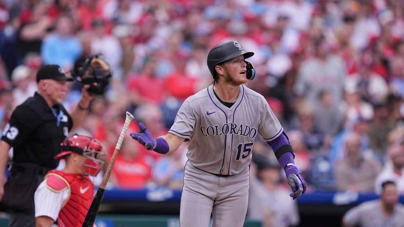 Hunter Goodman has 112 home runs this year, tied for first on the team - Giants Rockies Picks