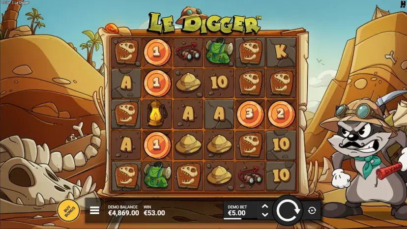le digger main features