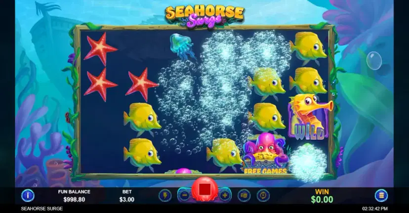 seahorse surge cascade trigger
