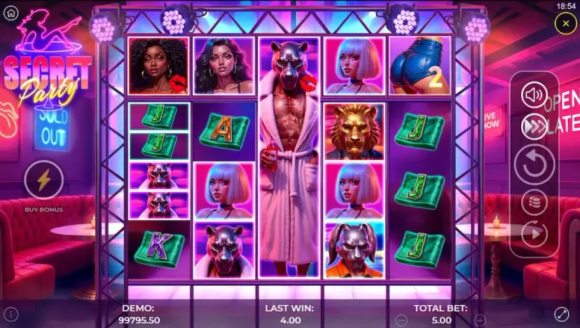 secret party main features