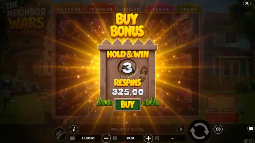 the neighbor wars buy bonus