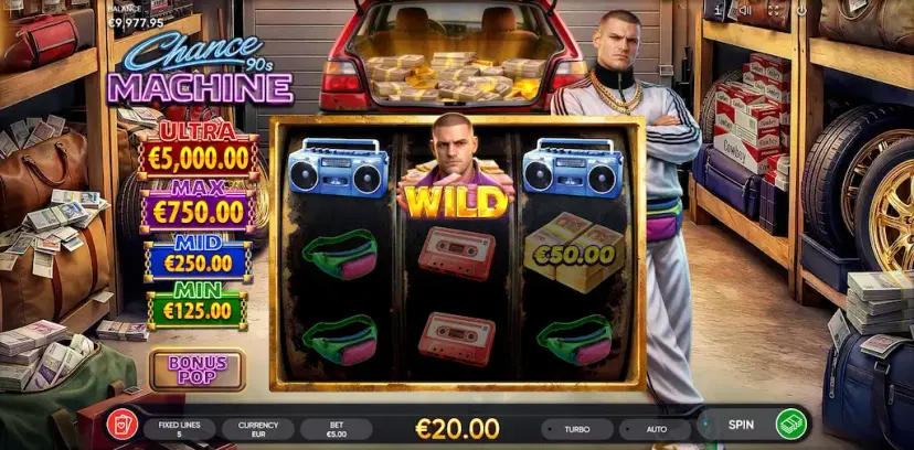 chance machine 90s main features