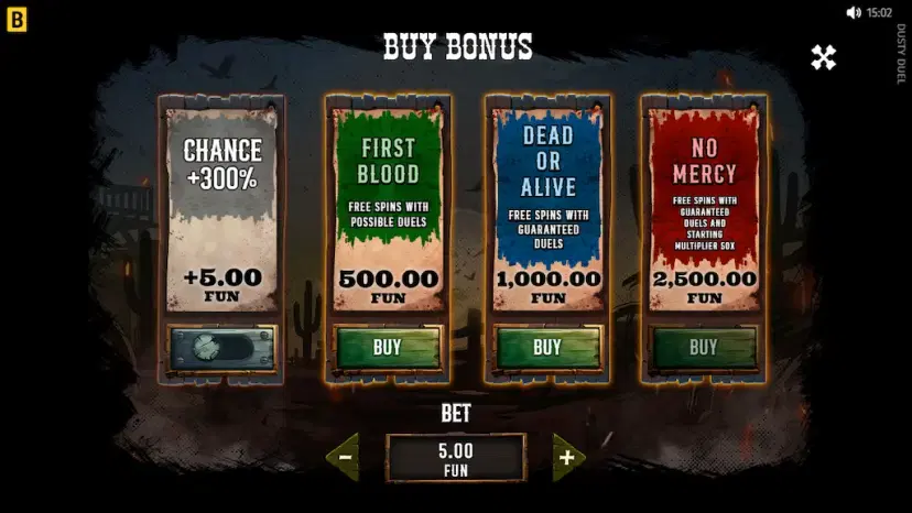 dusty duel free spins
