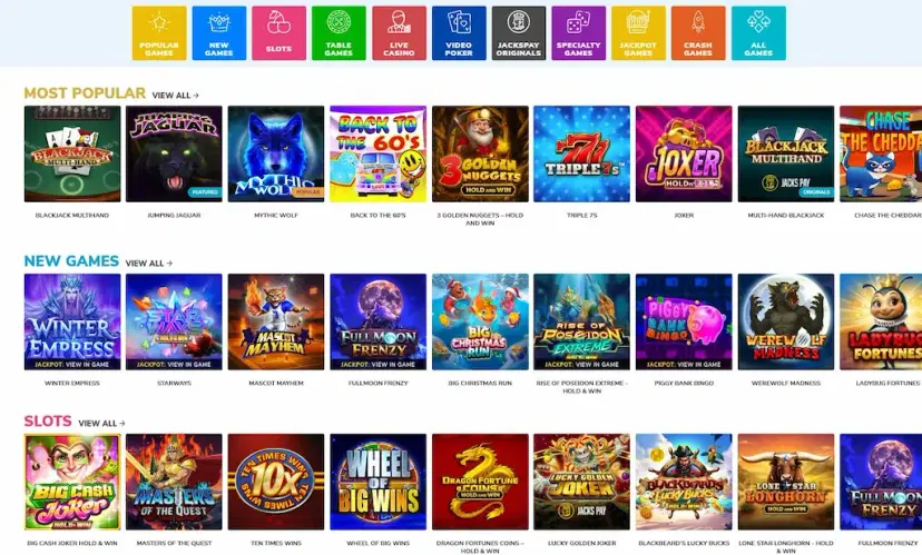 jackspay casino real money july 2026