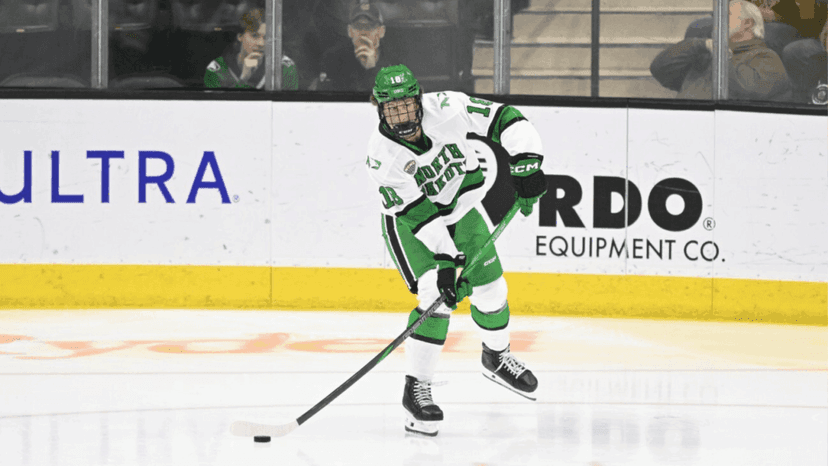 The big defenseman Keaton Verhoeff