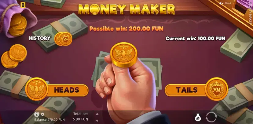 money maker gamble round