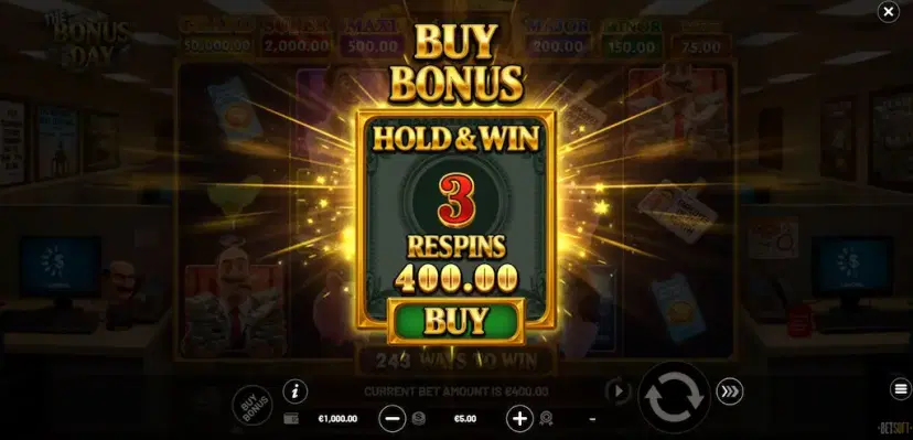 the bonus day Bonus Buy
