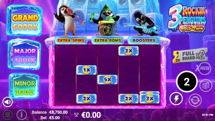 3 rockin' penguins bonus collectors