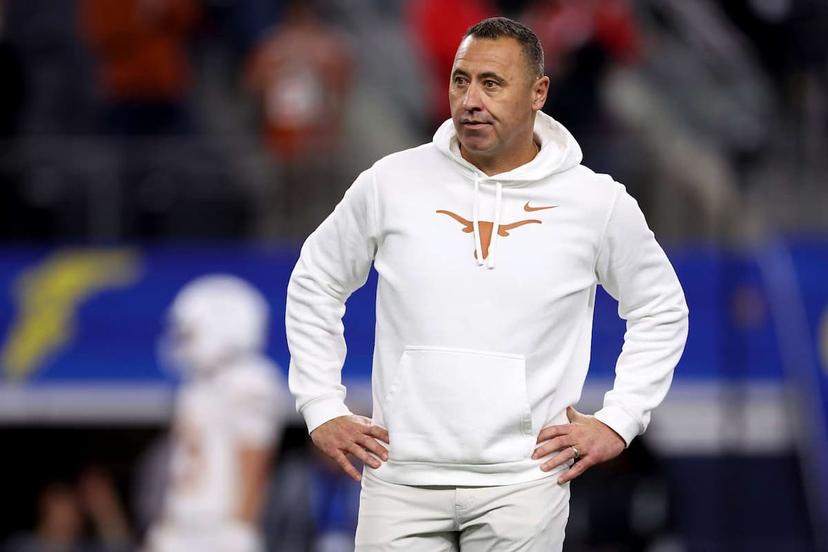 Steve Sarkisian and the Texas Longhorns missed out on the CFP last season. Can they find a spot this year? - Texas Win Total