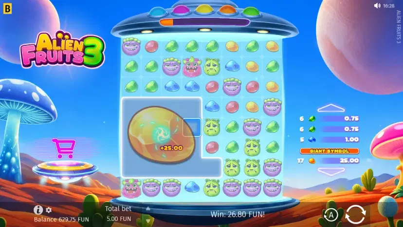 alien fruits 3 main features