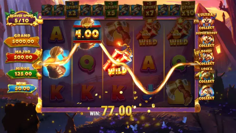 gnaw'n gold beaver spins