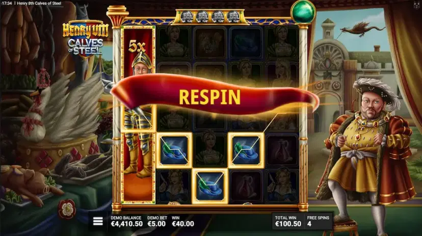henry 8th calves of steel respins