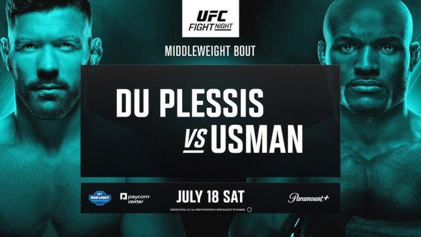 UFC Oklahoma Dricus Du Plessis vs Kamaru Usman Main Card Preview, Odds, Watch Info & FAQ