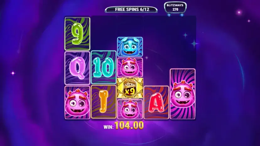 reactoonz blitzways free spins