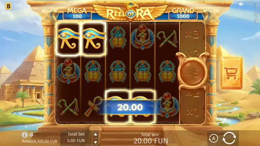 reel of ra main features