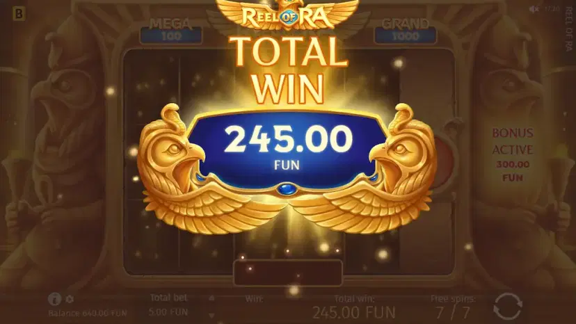 reel of ra gameplay