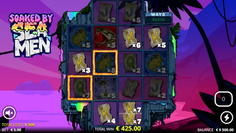 soaked by seamen rigged spins