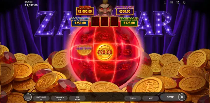 zalatar hold and win collect bonus game