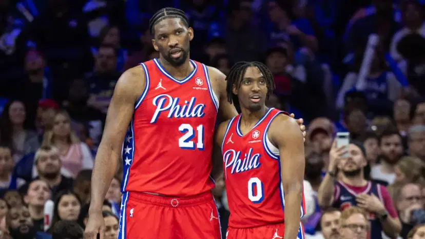 philadelphia 76ers joel embiid tyrese maxey