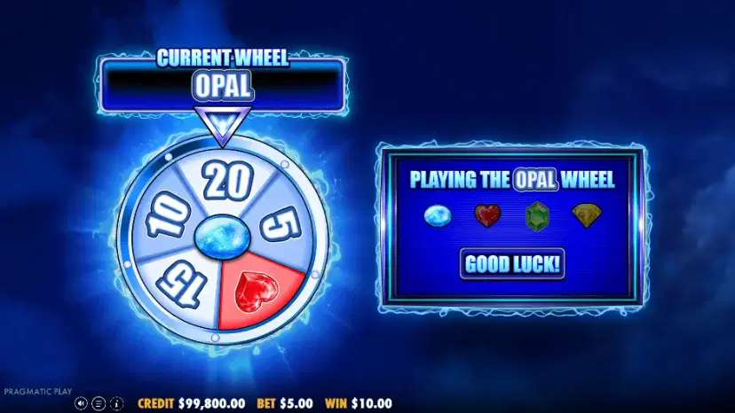 777 wheel blitz opal wheel bonus