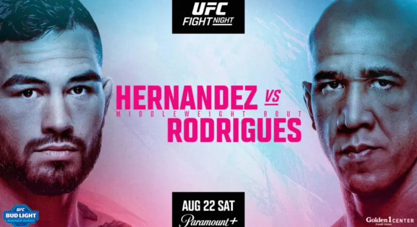 UFC Sacramento Anthony Hernandez vs Gregory Rodrigues Main Card Preview, Odds, Watch Info & FAQ