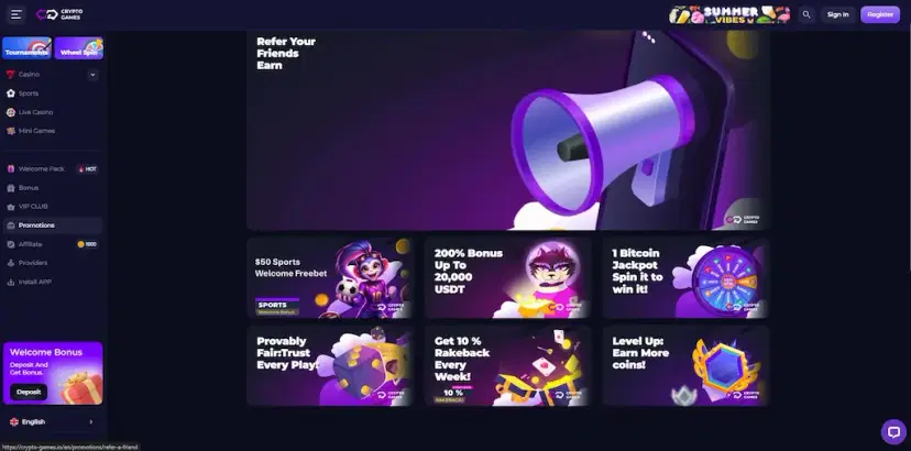 crypto-games.io other promos aug 2026