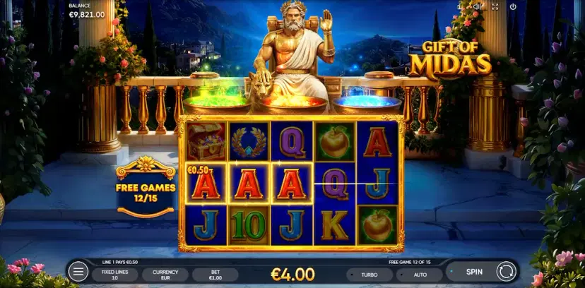 gift of midas linked free games bonus game