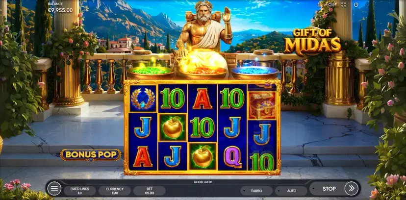 gift of midas lucky time feature