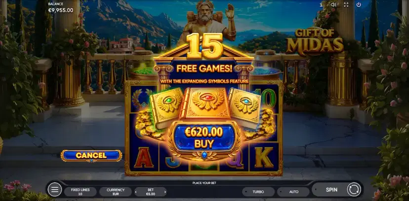 gift of midas bonus pop