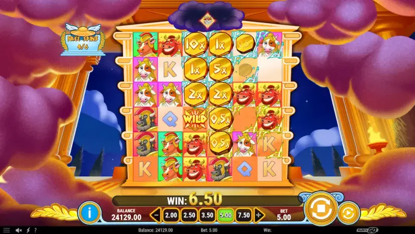 holy moo extreme power free spins