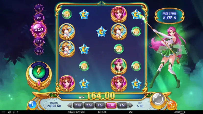 moon princess extreme free spins