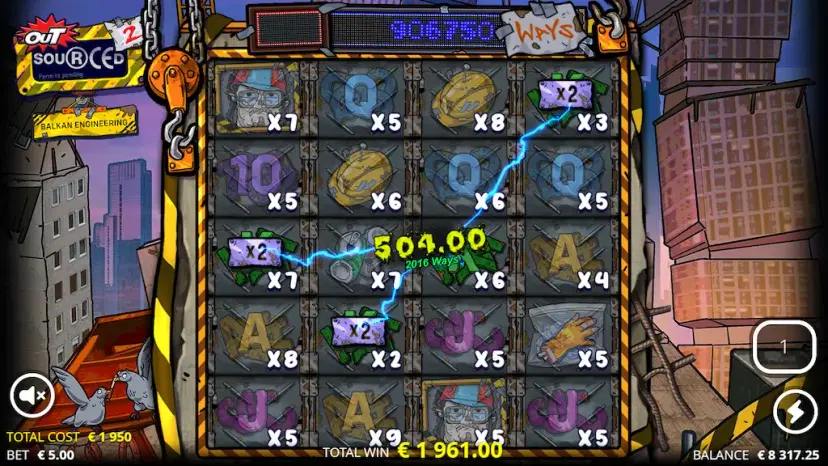 outsourced 2 tilt spins