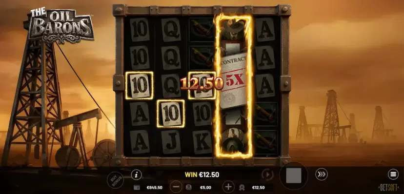 the oil barons main features