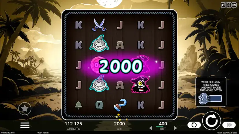 yo-ho-ho 2048 main features