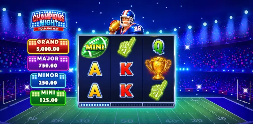 champions night: hold & win jackpot