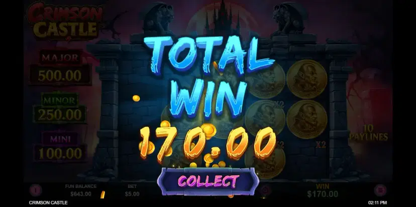 crimson castle gameplay