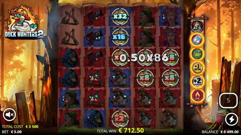 duck hunters 2 free spins