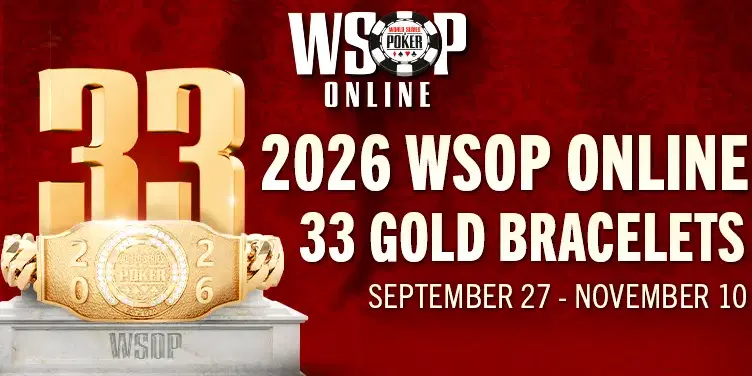 Fall WSOP Online Festival Returns With 33 Bracelets