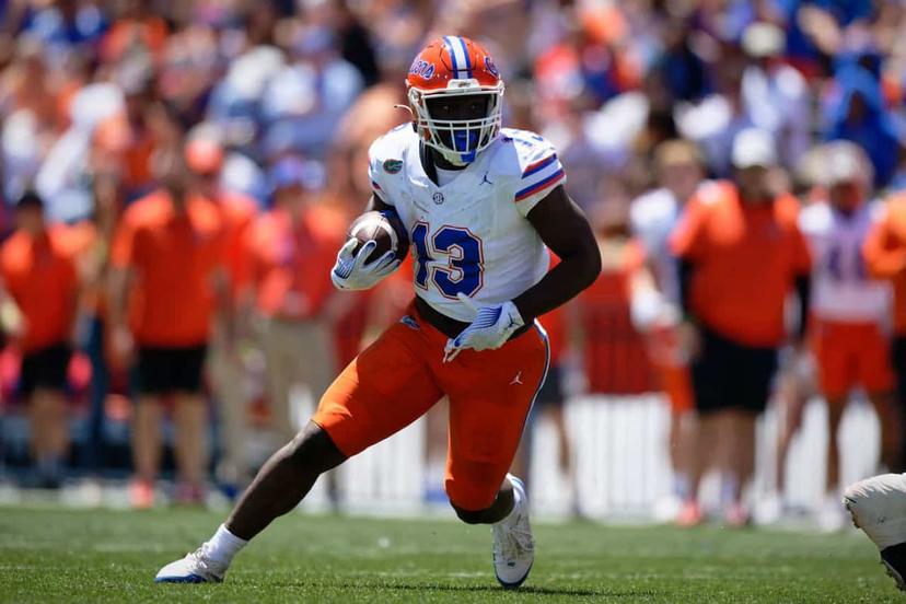 Jadan Baugh has 458 rushing yards and 8 touchdowns already this season, second in yards and tied for most TDs in the country - Florida Ole Miss Expert Picks