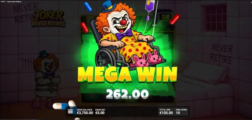 joker never retires gameplay