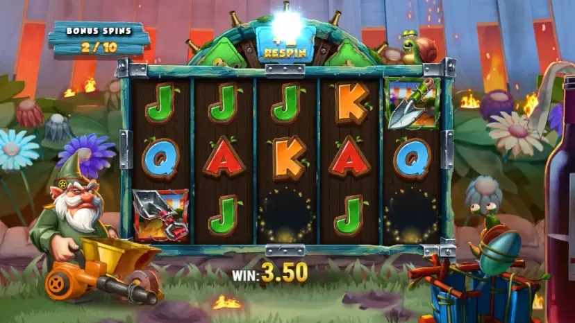 lawn n' complete disorder bonus spins