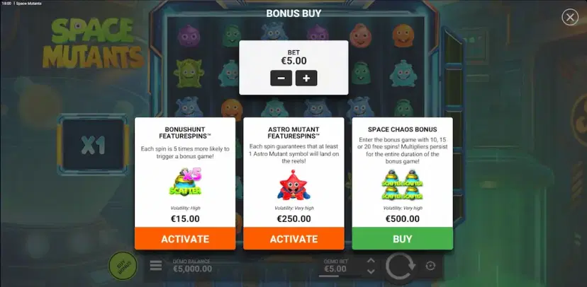 space mutants buy bonus