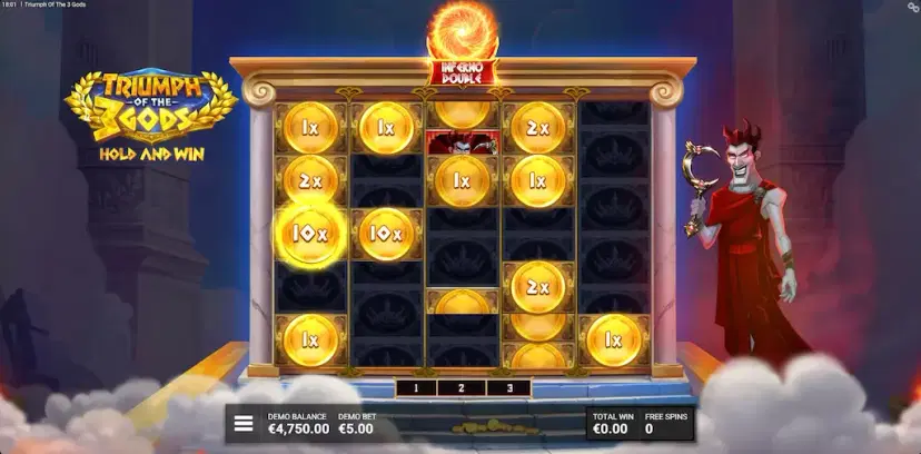 triumph of the 3 gods single triumph bonus