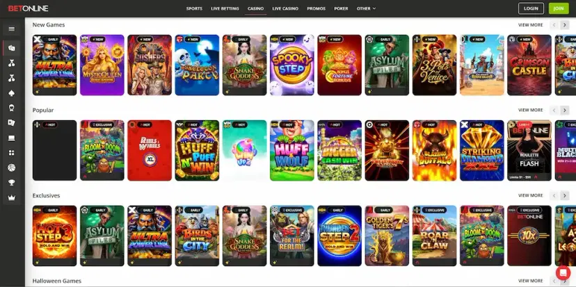 betonline casino games oct 2026