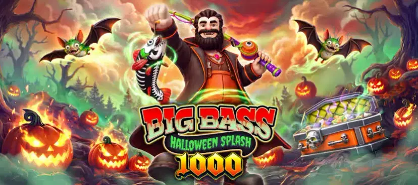 Big Bass Halloween Splash 1000 Now Available at Flush Casino