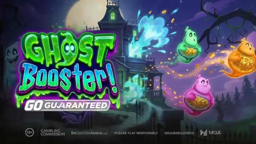 Play'n GO's Ghost Booster Slot Now Available at Flush Casino