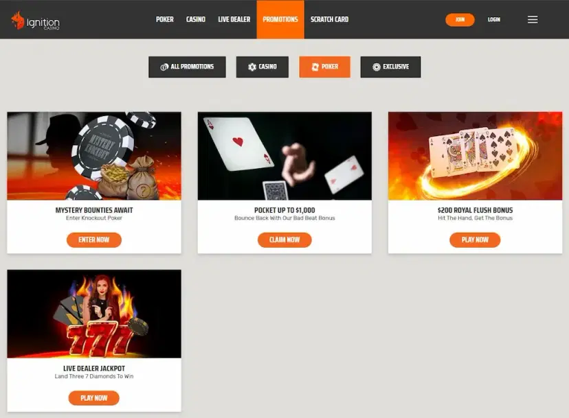 ignition poker other promos oct 2026